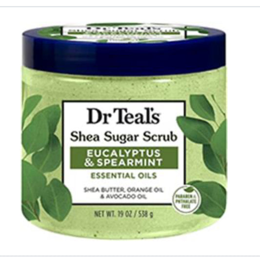 DR TEALS BODY SCRUB CITRUS SHEA SUGAR