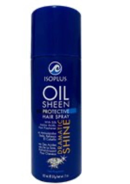 Isoplus oil sheen protective hair spray