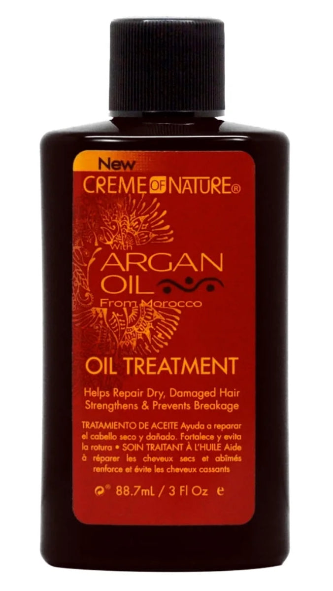 Creme of Nature Argan Oil Treatment, 3 Ounce []