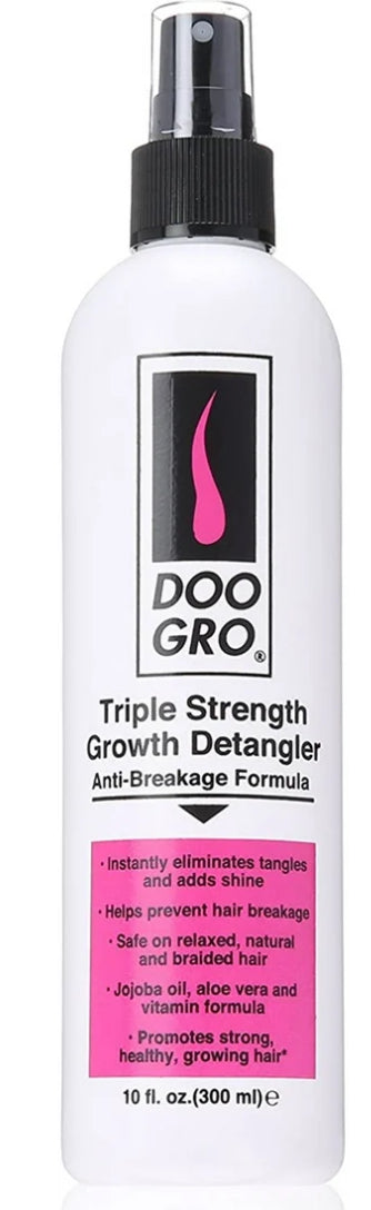 DOO GRO Triple Strength Anti Breakage Growth Detangler, 10 oz