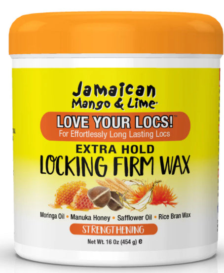 Jamaican mango & lime locking firm wax