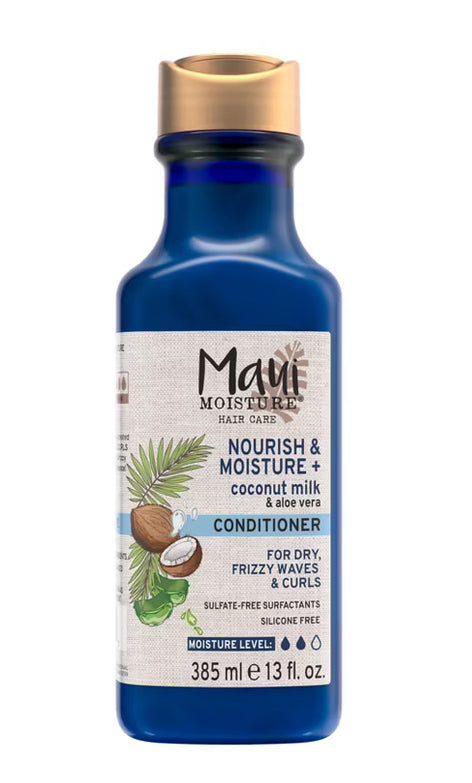 Maui Moisture Nourish & Moisture + Coconut Milk Conditioner for Dry Hair - 13 fl oz
