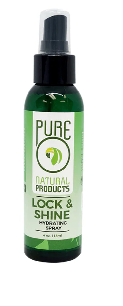 Pure o loc n shine hydrating spray