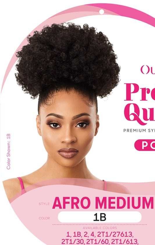 Afro pony medium