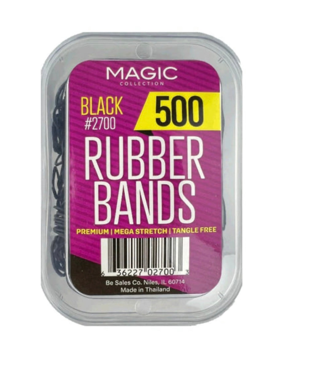 Magic 500 count rubber bands