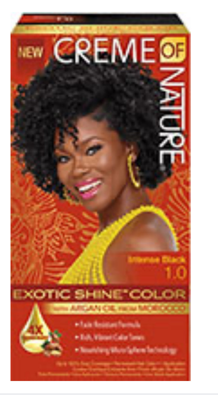 Crème of nature exotic shine color