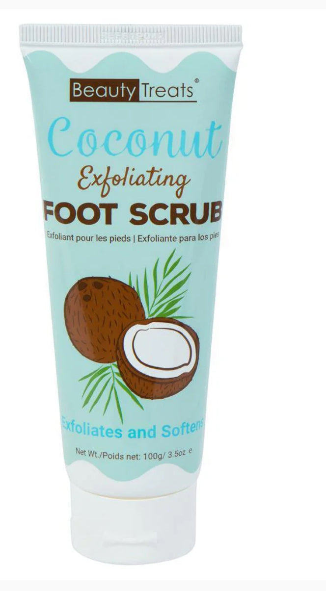 BEAUTY TREATS EXFOLIATING FOOT SCRUB