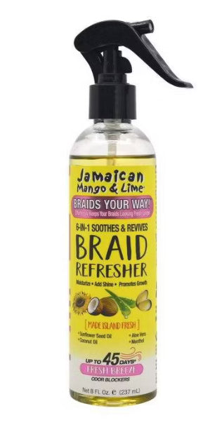 Jamaican mango & lime braid refresher