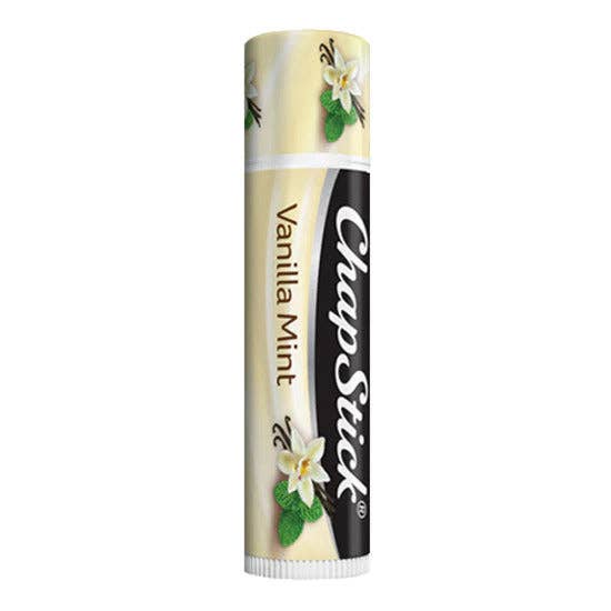ChapStick Lip Balm, Vanilla Mint, 0.15oz, Counter Display