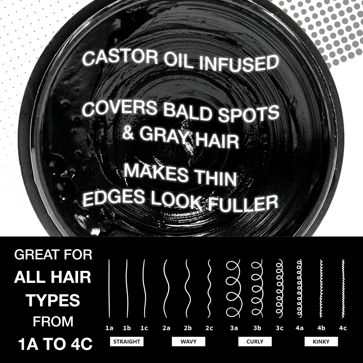 24 Hour Colored Edge Tamer - Dark Brown
