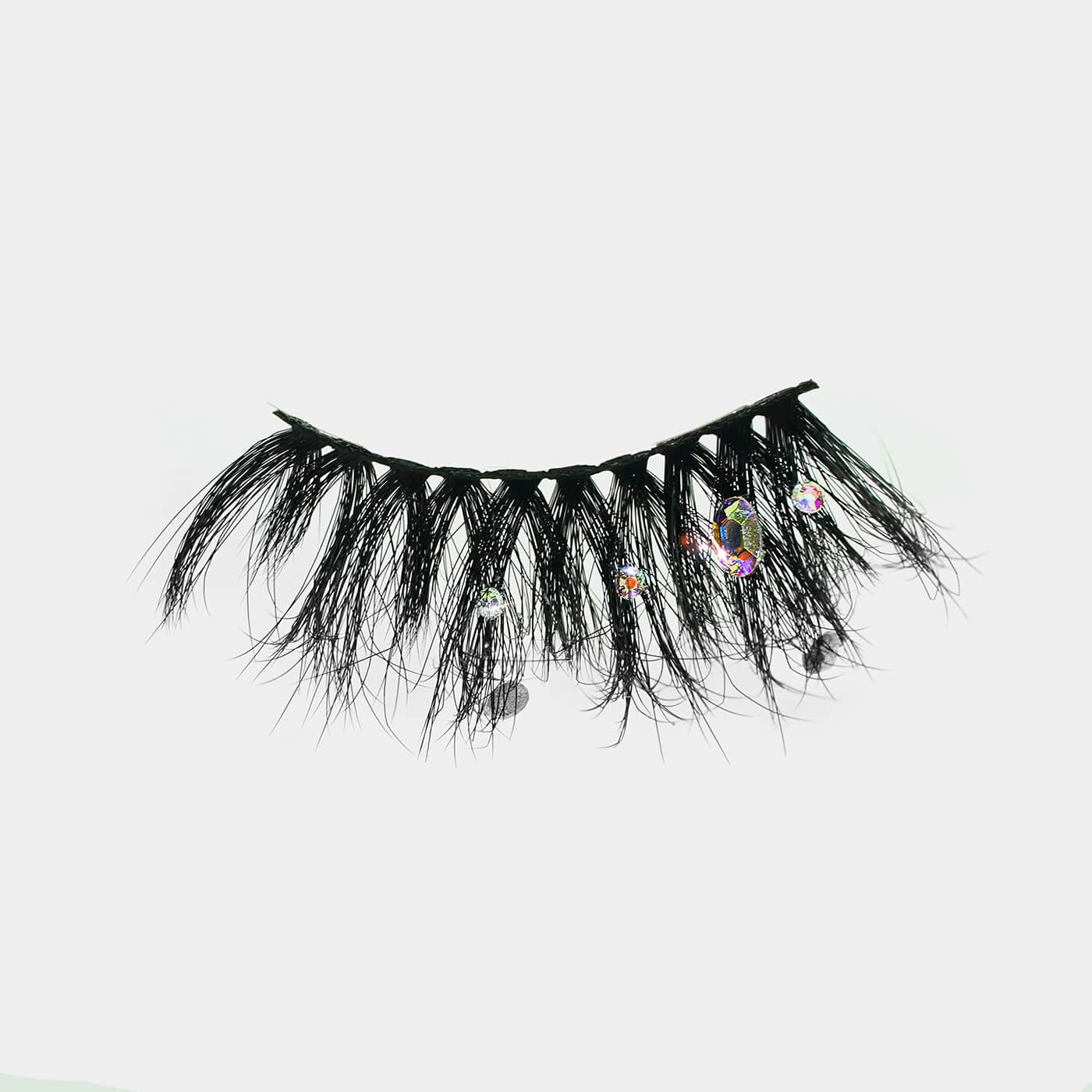 CATTITUDE 5D BEJEWELED LASHES - AURORA