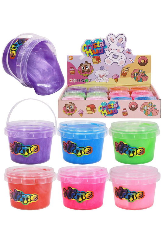 Vibrant Pearlescent Shimmer Gel Slime Jar