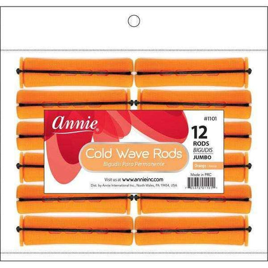 Annie Cold Wave Rods Jumbo 12Ct Orange