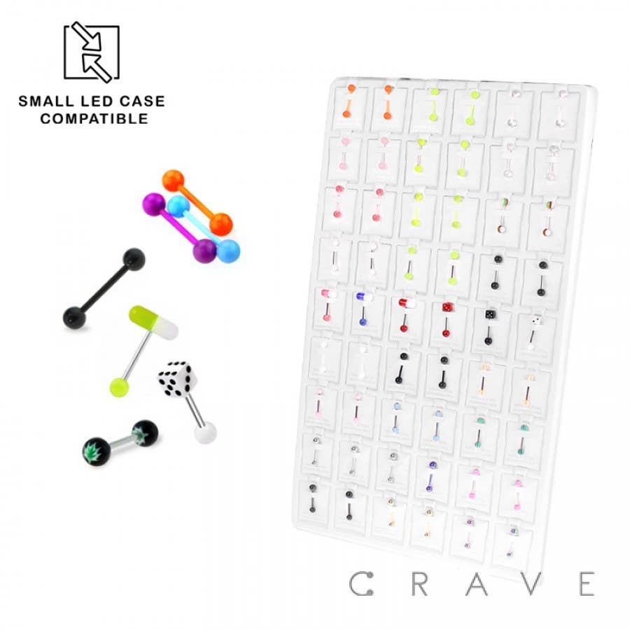 ASSORTED BODY JEWELRY