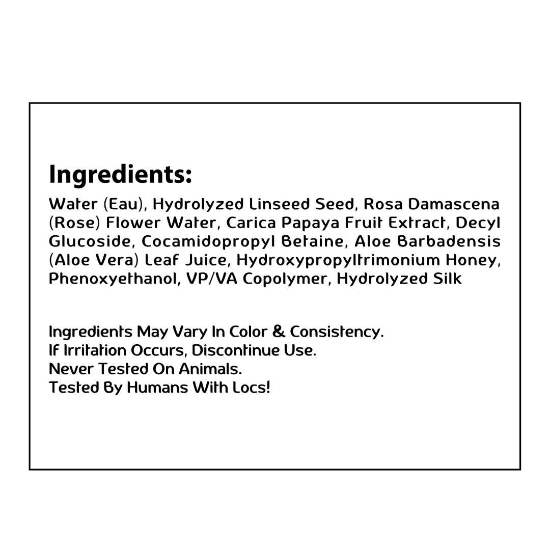 Locs Styling Flaxseed Mousse | 7 oz