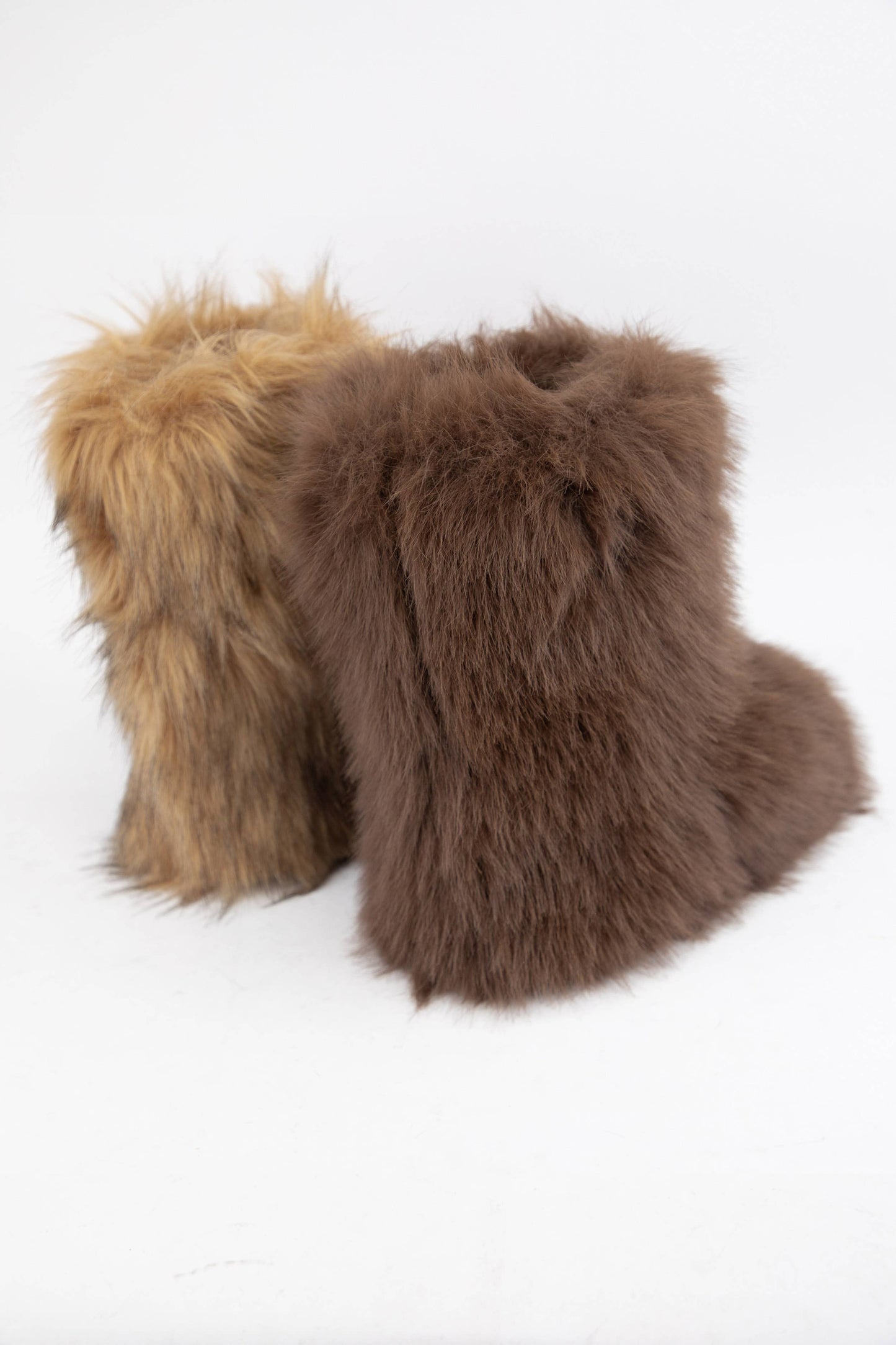 MELANIE-21A MID-CALF FURRY YETI BOOTS