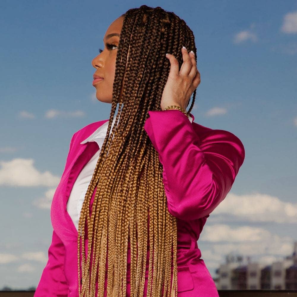 28" 3 Bundle Pack of Non-Toxic Hypoallergenic Braiding Hair
