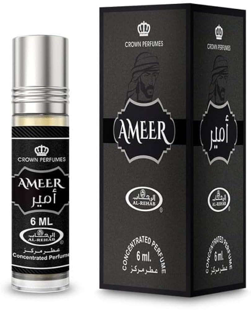 Al Rehab Ameer Concentrated Perfume Oil 6 ml
