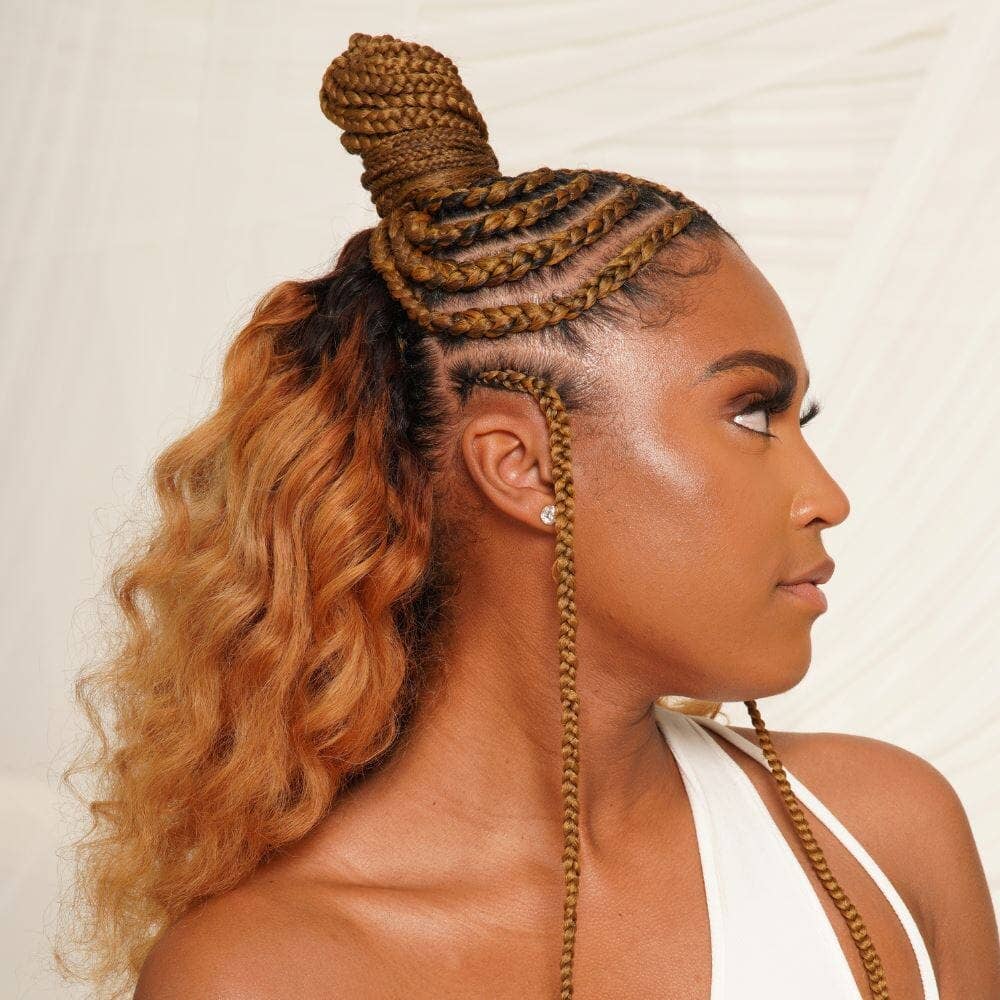 28" 3 Bundle Pack of Non-Toxic Hypoallergenic Braiding Hair