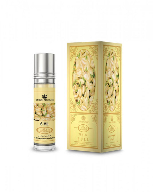 Al Rehab White Full Concentrated Perfume Oil Roll On 6 ml