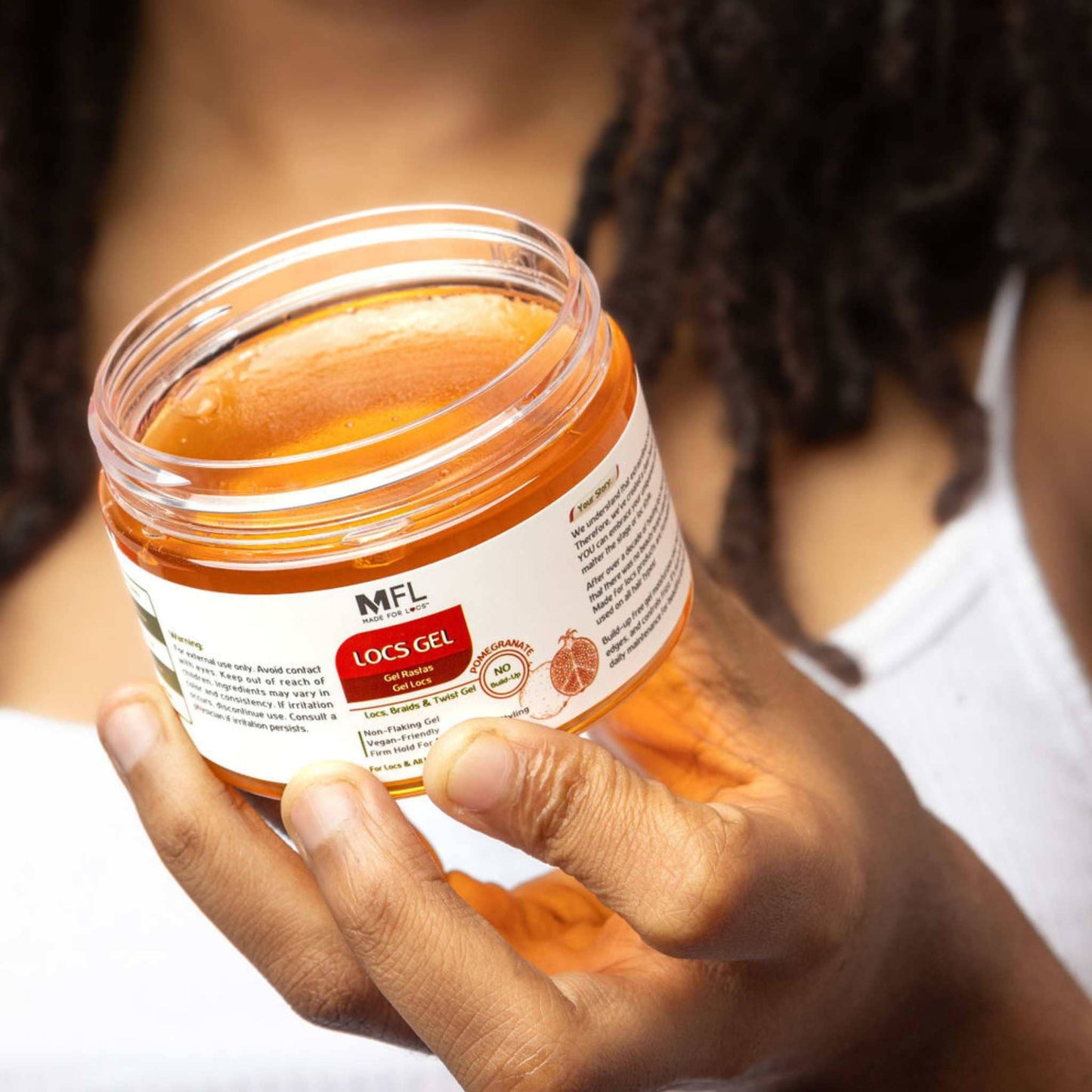 Locs, Braids & Retwisting Firm Hold Gel | 4 oz