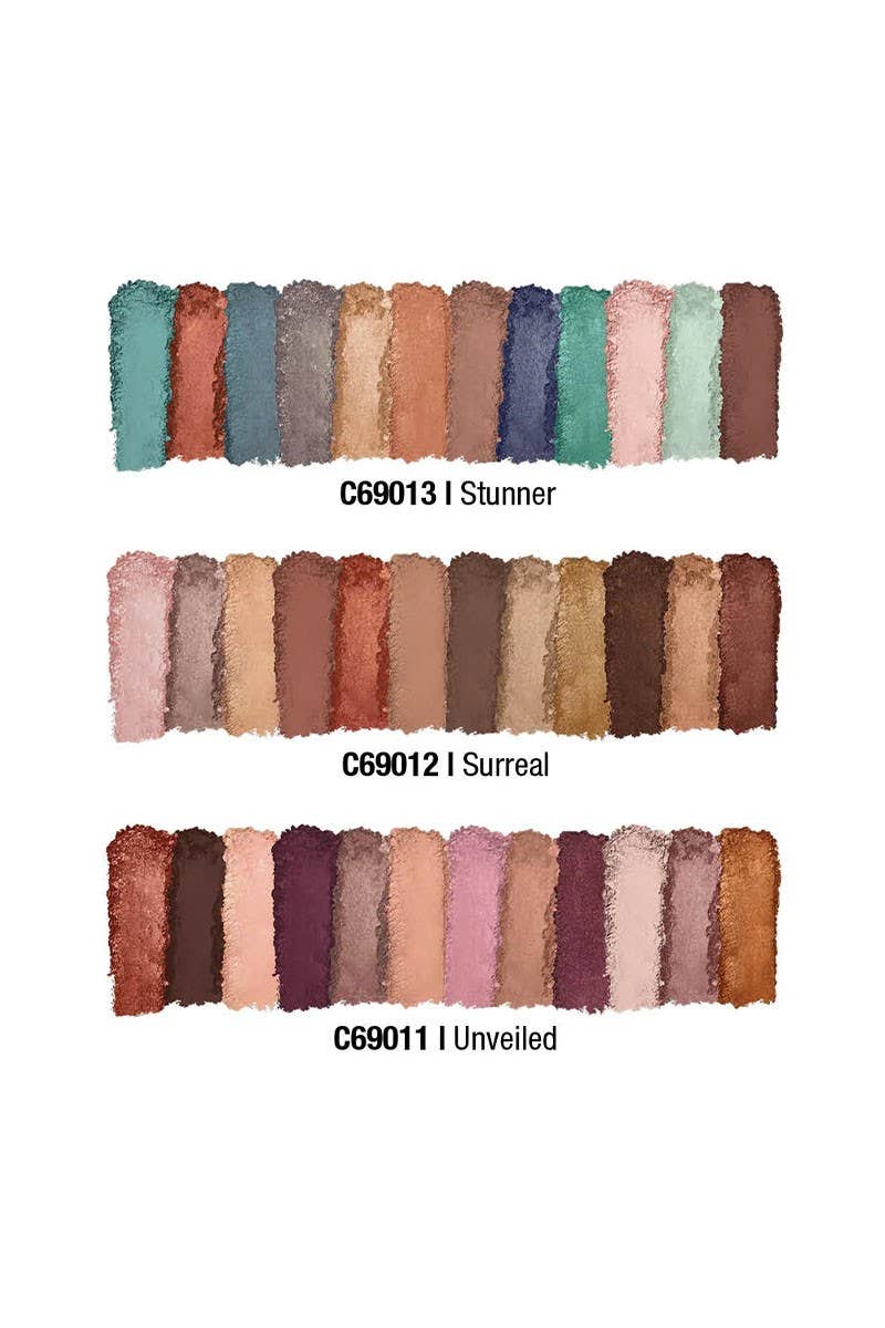LA Colors CPD525 12 Color Eyeshadow Display Set - 18 pcs
