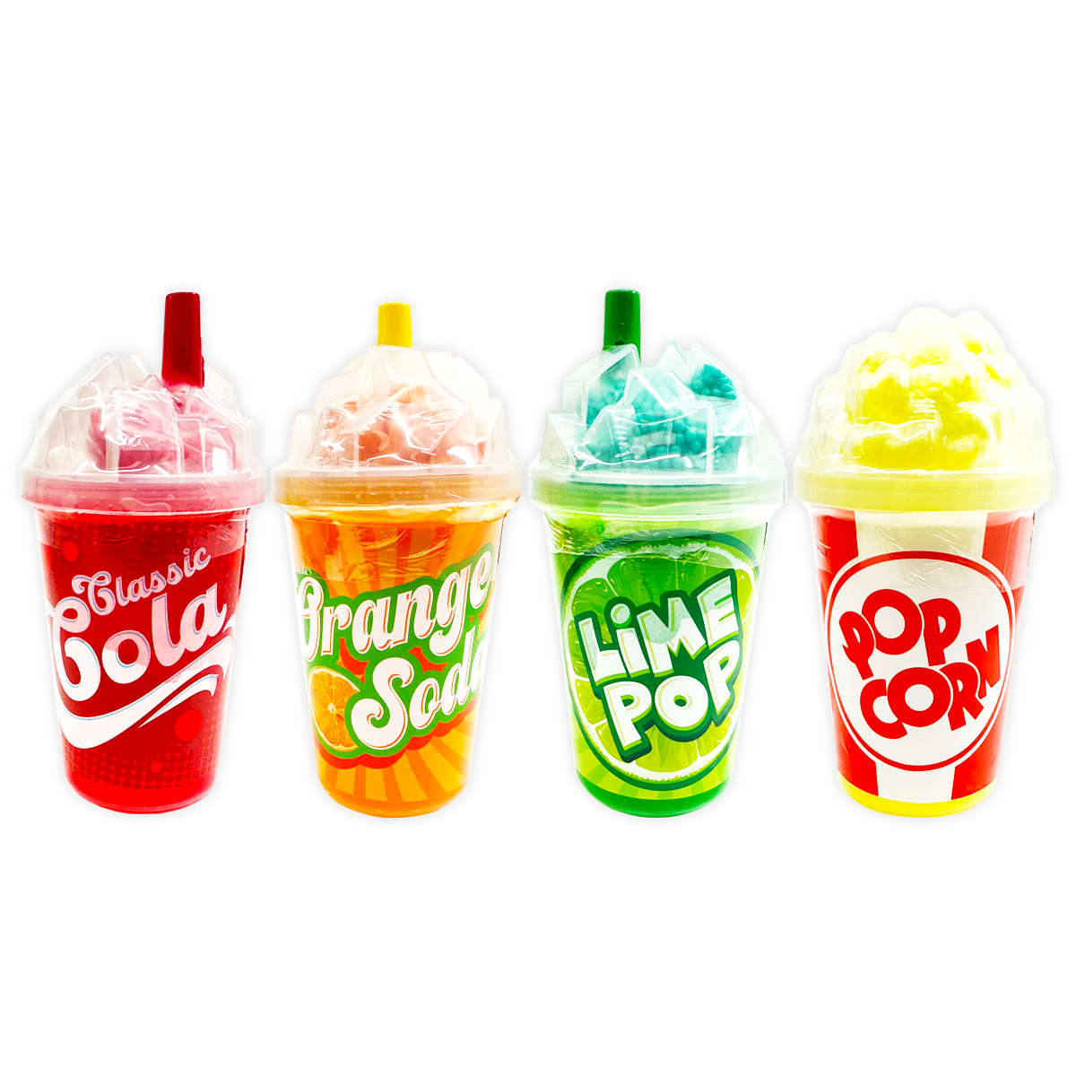 Fun Doh Slush and Popcorn Slime Assortment- 12/Display