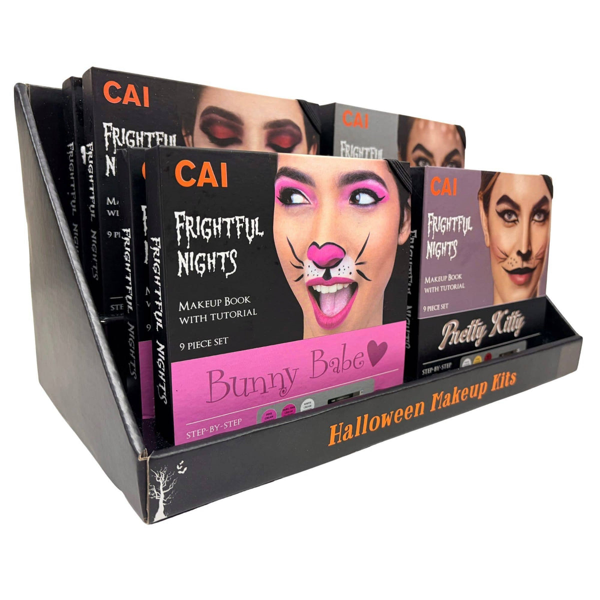 Cai Assorted Halloween Makeup Kits in Countertop Display