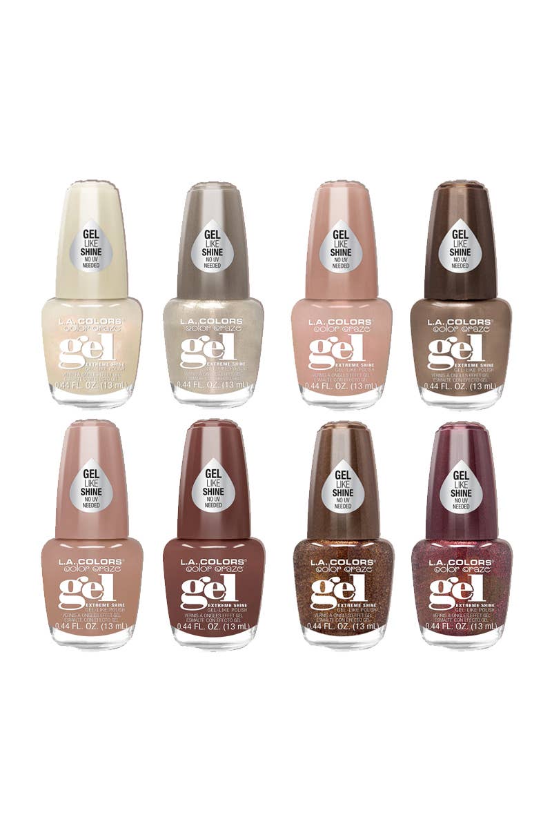 LA Colors CPD829 Mocha Mousse Polish