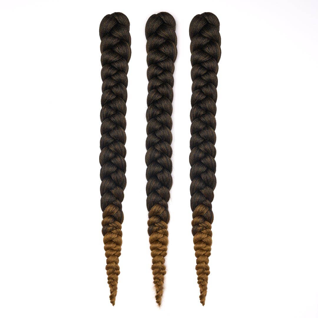 28" 3 Bundle Pack of Non-Toxic Hypoallergenic Braiding Hair
