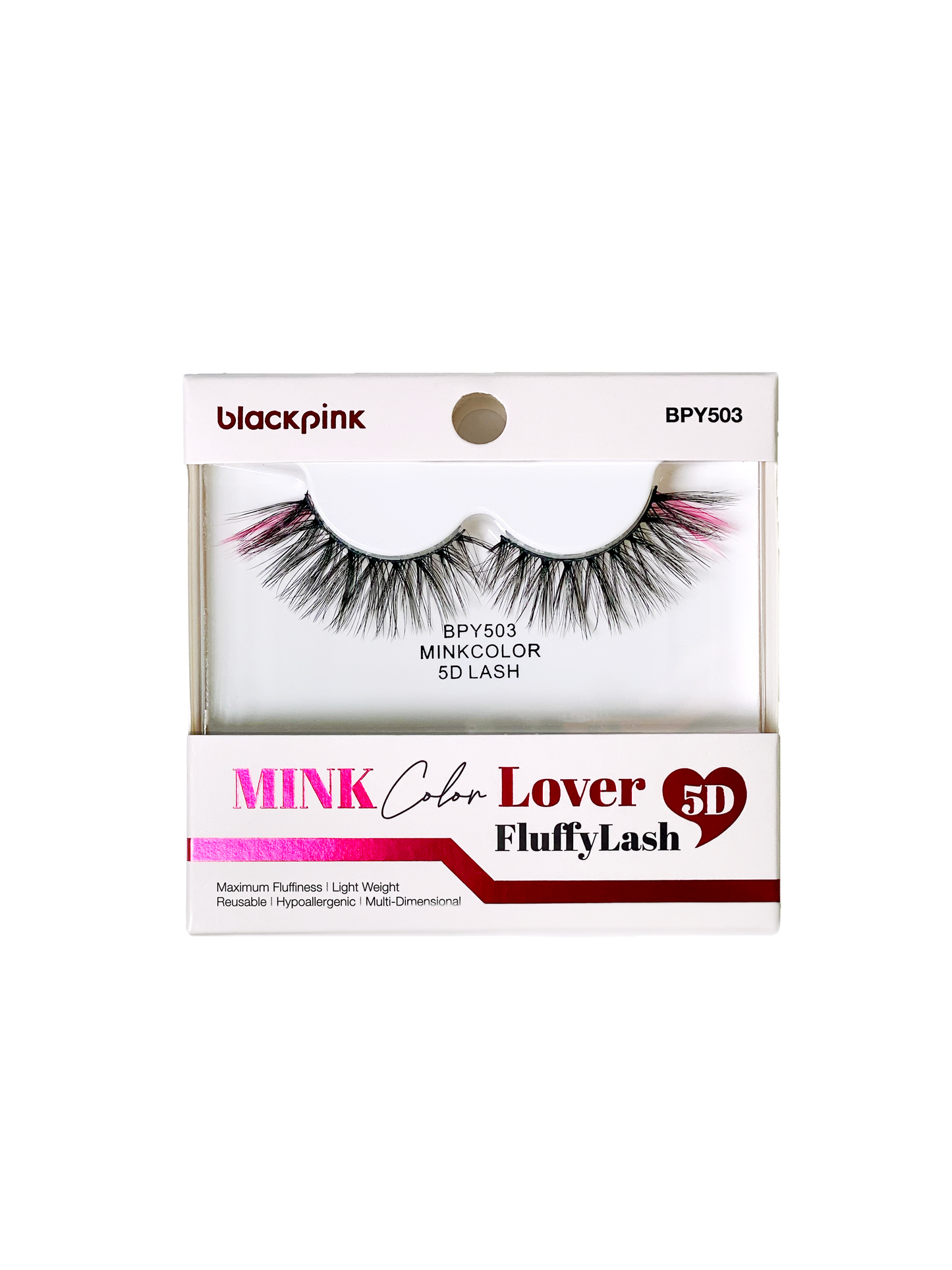 Blackpink - 5D Mink Color Lover Fluffy Lash